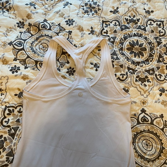 Lululemon Tank Top White Small - Picture 2 of 3